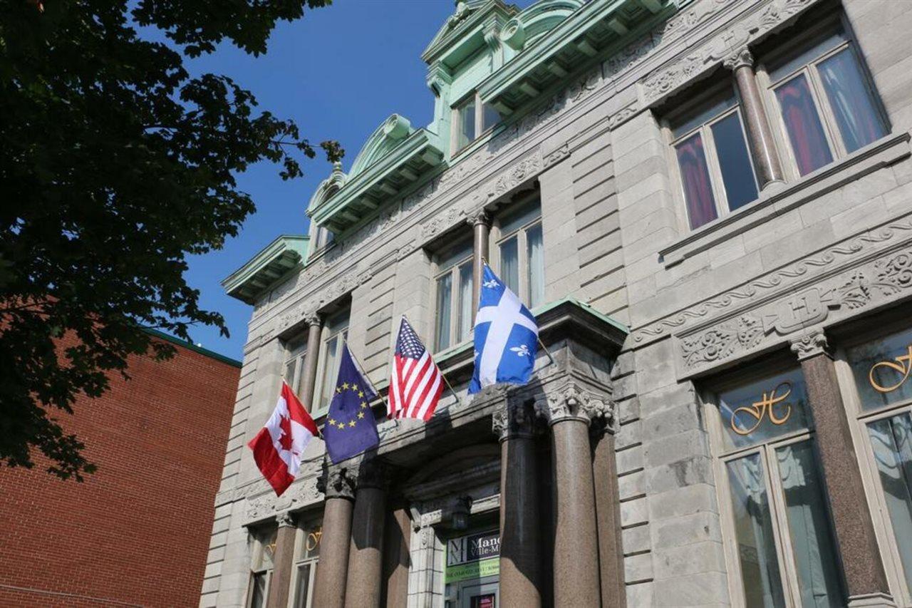 Hotel Auberge Manoir Ville Marie Montreal Bagian luar foto